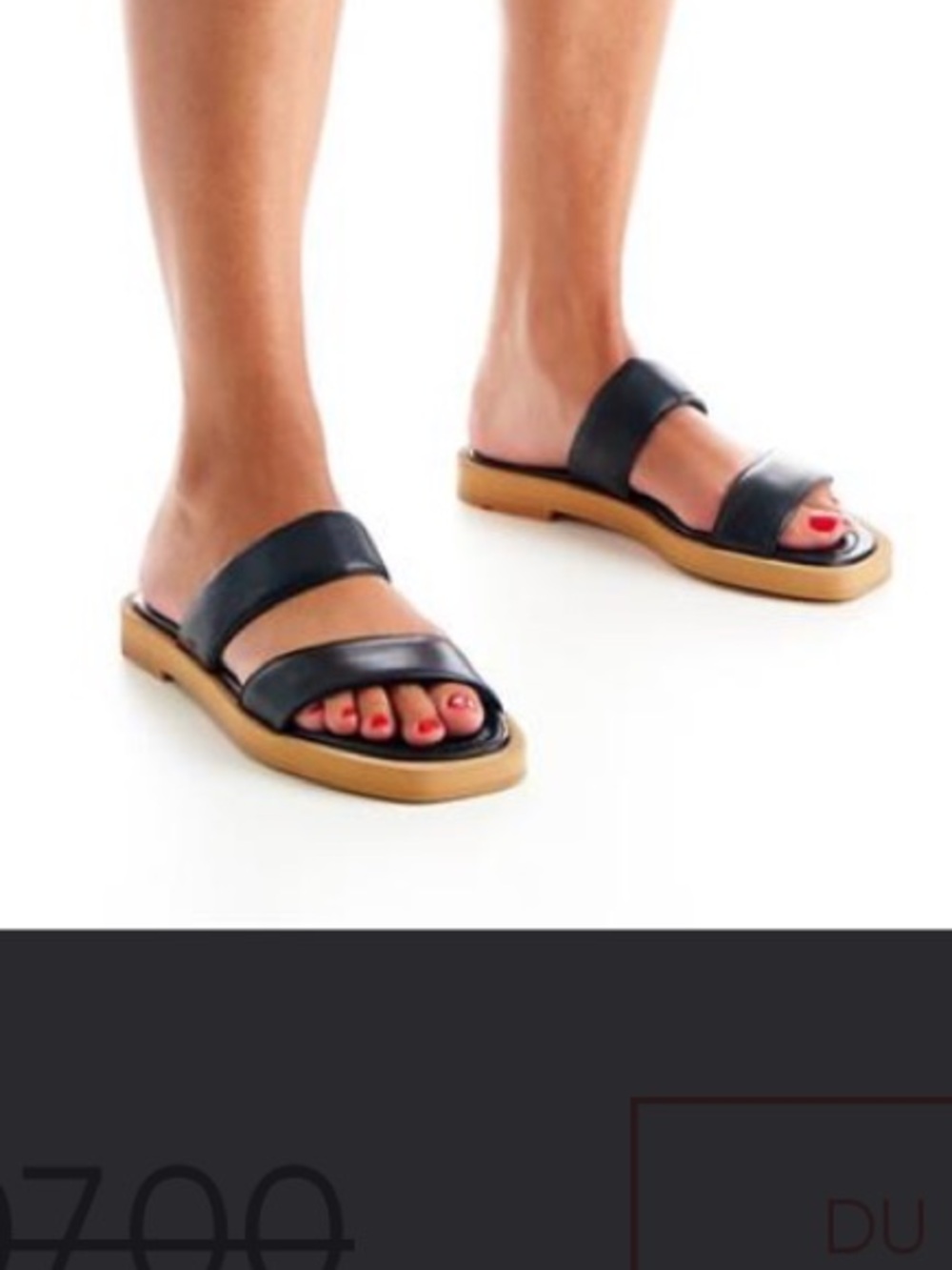Lloyd Dame Black Sandals